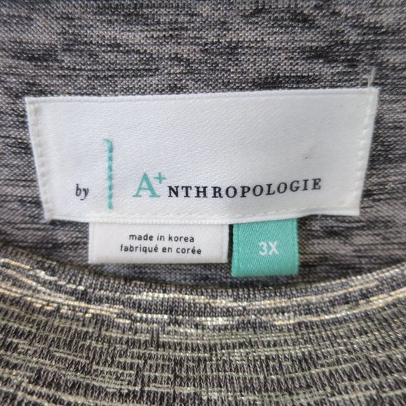 Anthropologie Silver Shimmer Cami Tank Top Size 3X - Picture 9 of 11